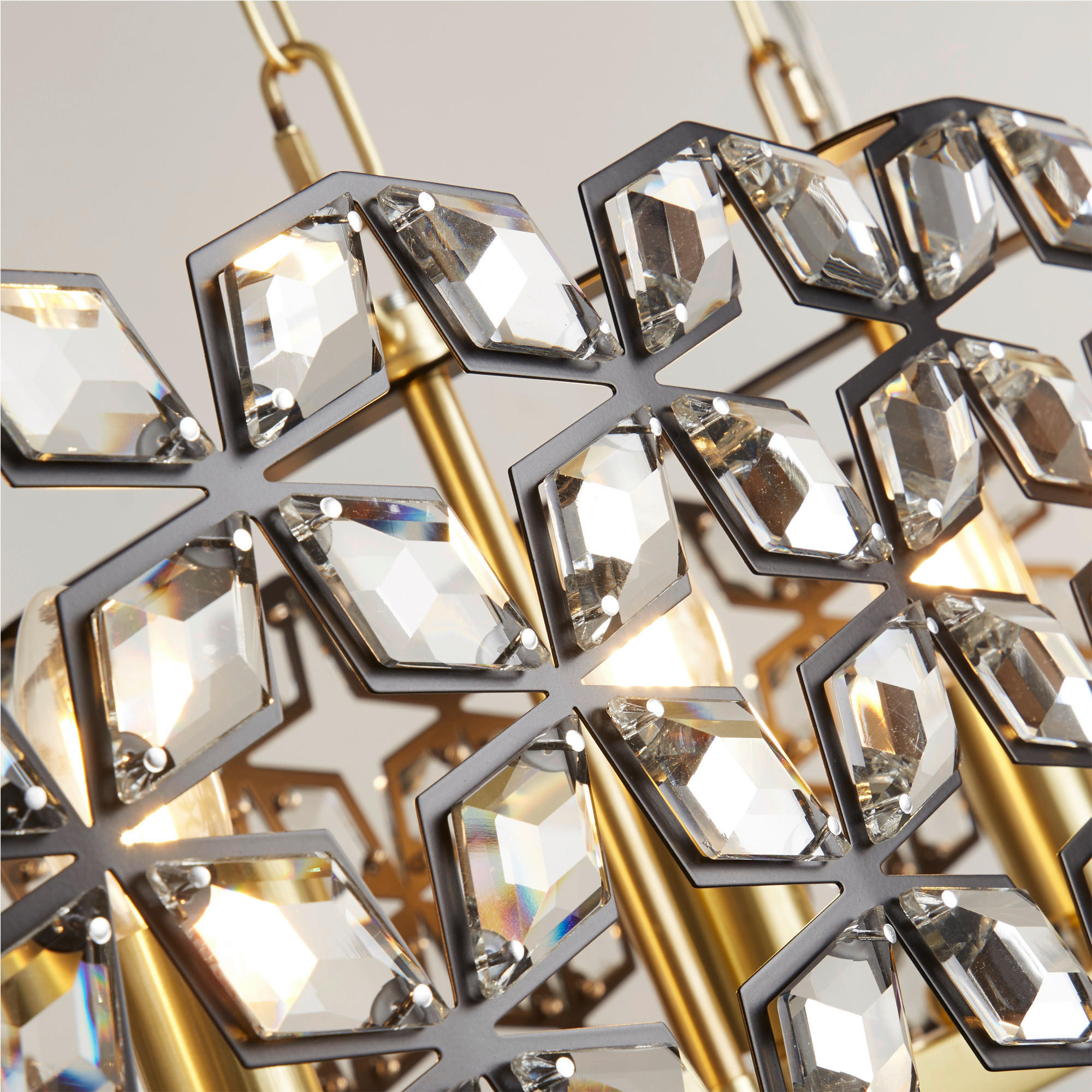 LAMPĂ SUSPENDATĂ 100/30/150 cm  - străveziu/negru, Basics, sticlă/metal (100/30/150cm)