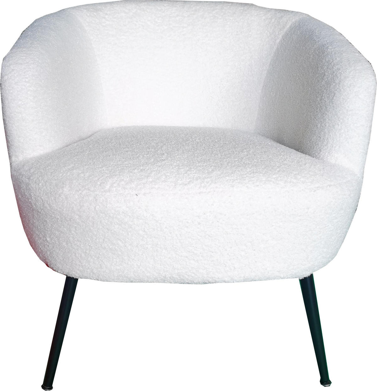 FOTELJA drvo, metal, tekstil  crna, bež   - bež/crna, Moderno, drvo/metal (74/71/72cm) - Xora