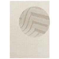 HOCHFLORTEPPICH 80/150 cm New York Creme  - Creme, Basics, Kunststoff/Textil (80/150cm) - Hanse Home