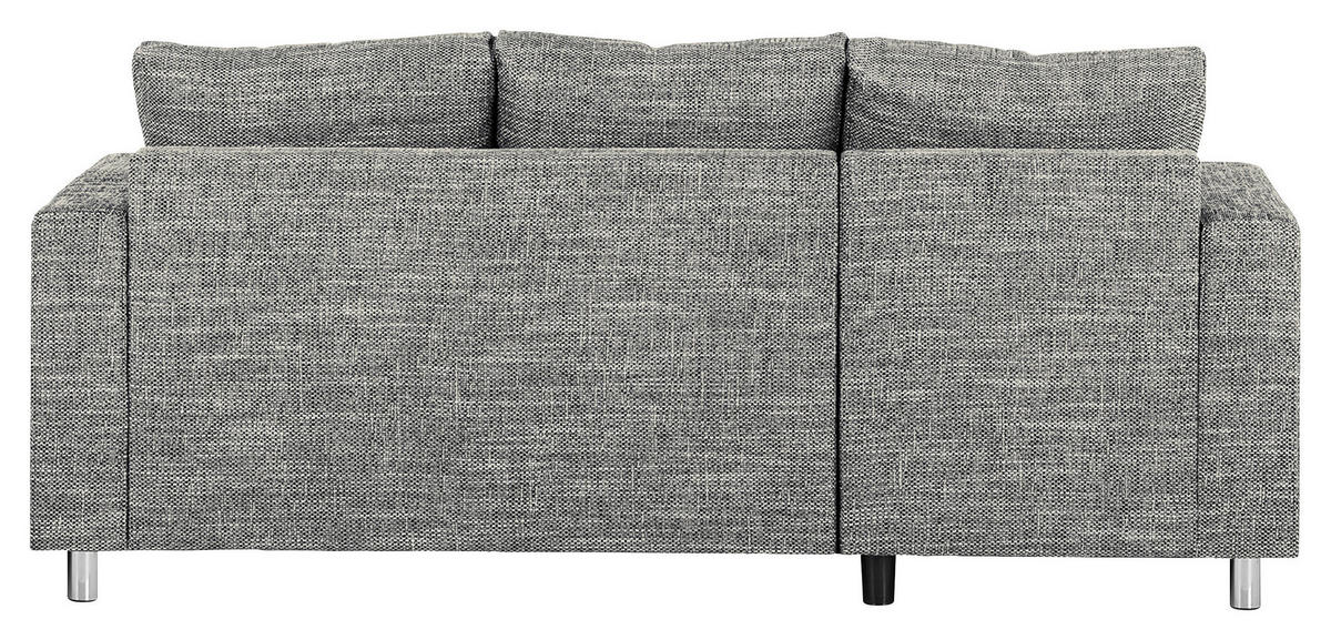 KUTNA GARNITURA tekstil  siva   - siva/boje kroma, Design, tekstil/metal (144/200cm) - MID.YOU