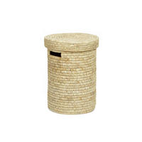 WÄSCHEKORB - Beige, Basics, Naturmaterialien (35/52/35cm)