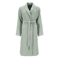 BADEMANTEL Lorrella L Damen  - Grün, Basics, Textil (Lnull) - Vossen