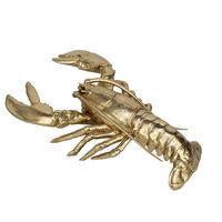 DEKOHUMMER - Goldfarben, Basics, Kunststoff (40/24/11cm) - Ambia Home