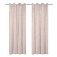 ÖSENSCHAL halbtransparent 140/245 cm   - Rosa, Basics, Textil (140/245cm)