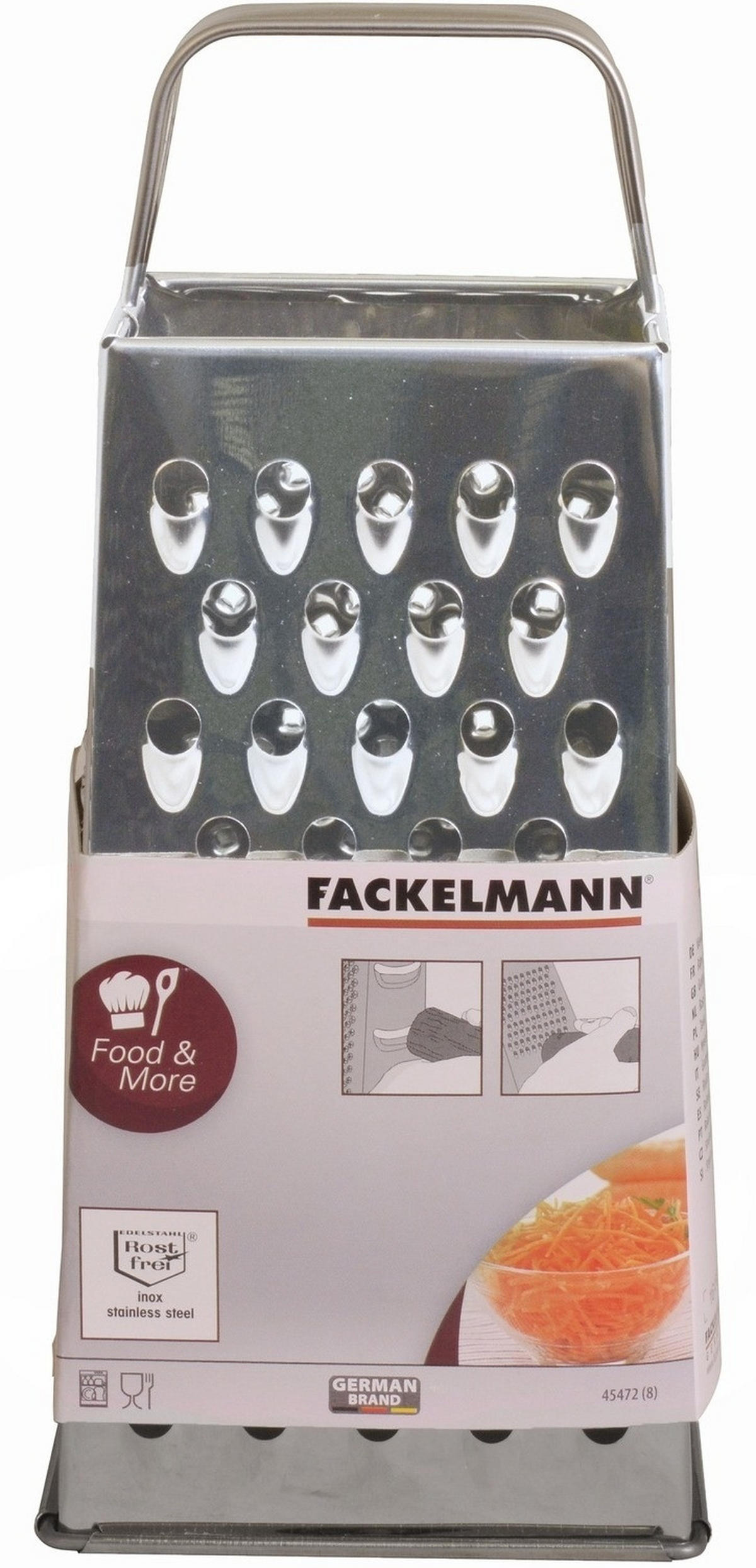STRGALNIK   9/21,5/6,5 cm                  - Konvencionalno, kovina (9/21,5/6,5cm) - Fackelmann