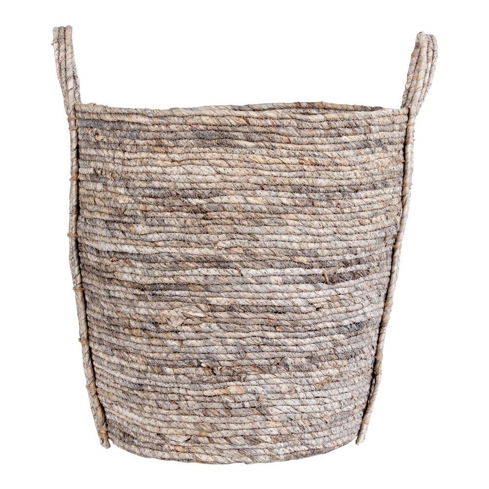 DEKOKORB - Grau, Design, Textil (41/49/41cm)