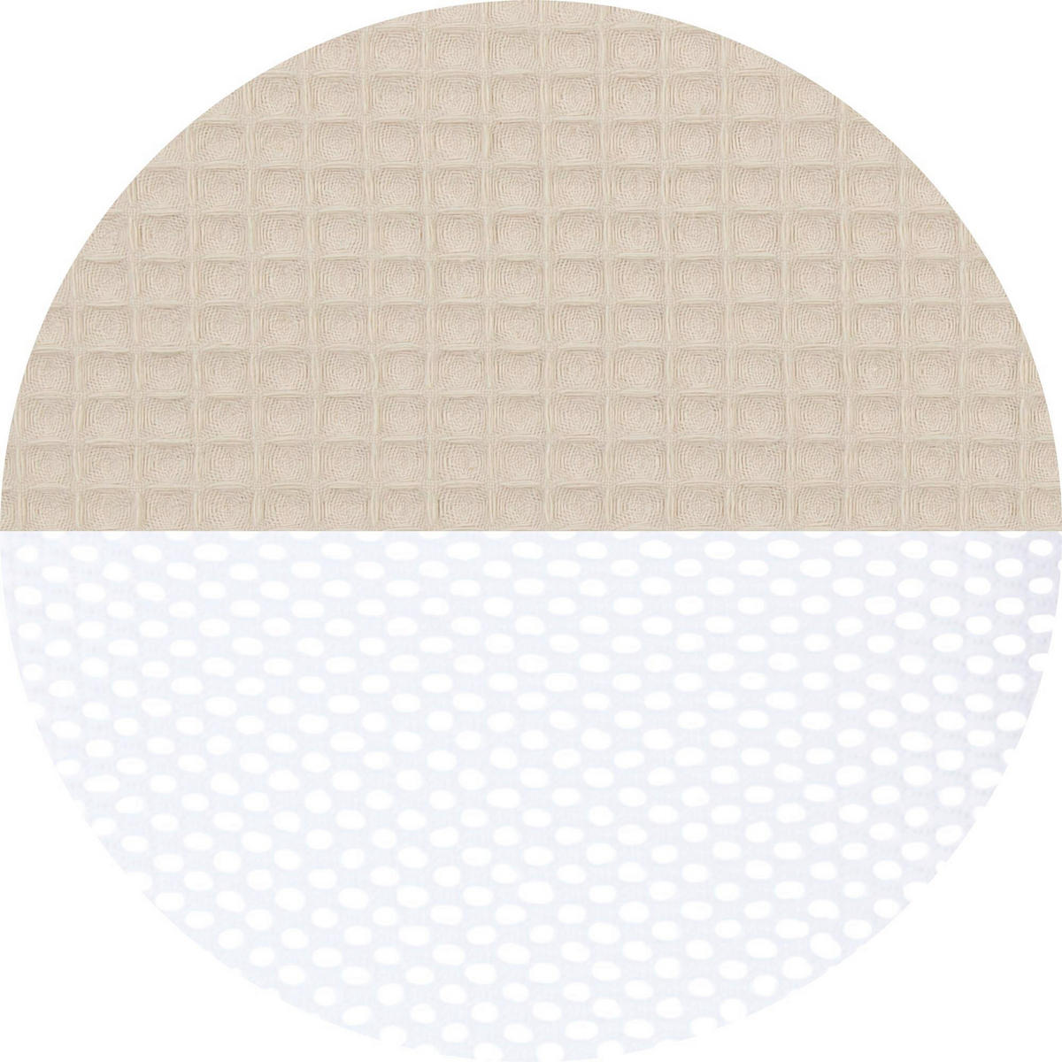 NESTCHEN babybay Nestchen 3D Mesh  - Sandfarben, Basics, Naturmaterialien (200/24/2cm) - Tobi