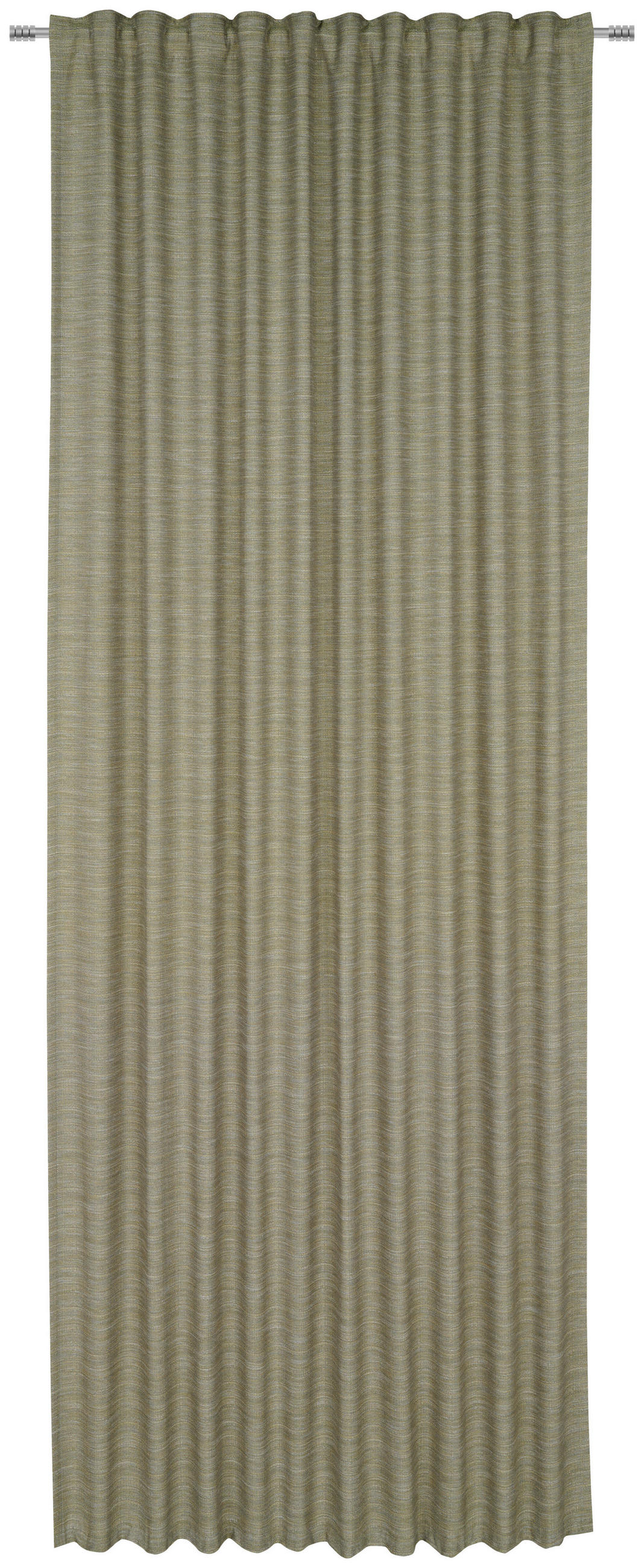 HOTOVÝ ZÁVĚS, neprůsvitné, 140/245 cm - zelená, Basics, textil (140/245cm) - Esposa