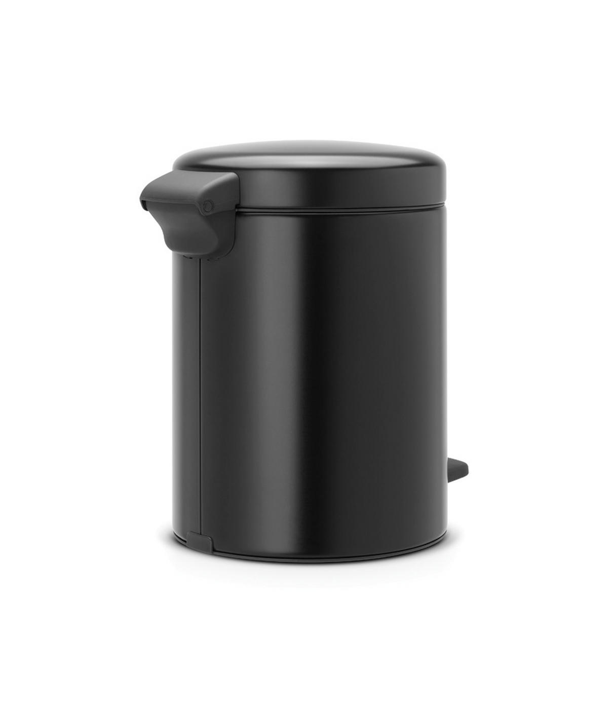 KOŠ ZA OTPAD  5 l   - crna, Basics, metal/plastika (20.5/29.1/27.2cm) - Brabantia