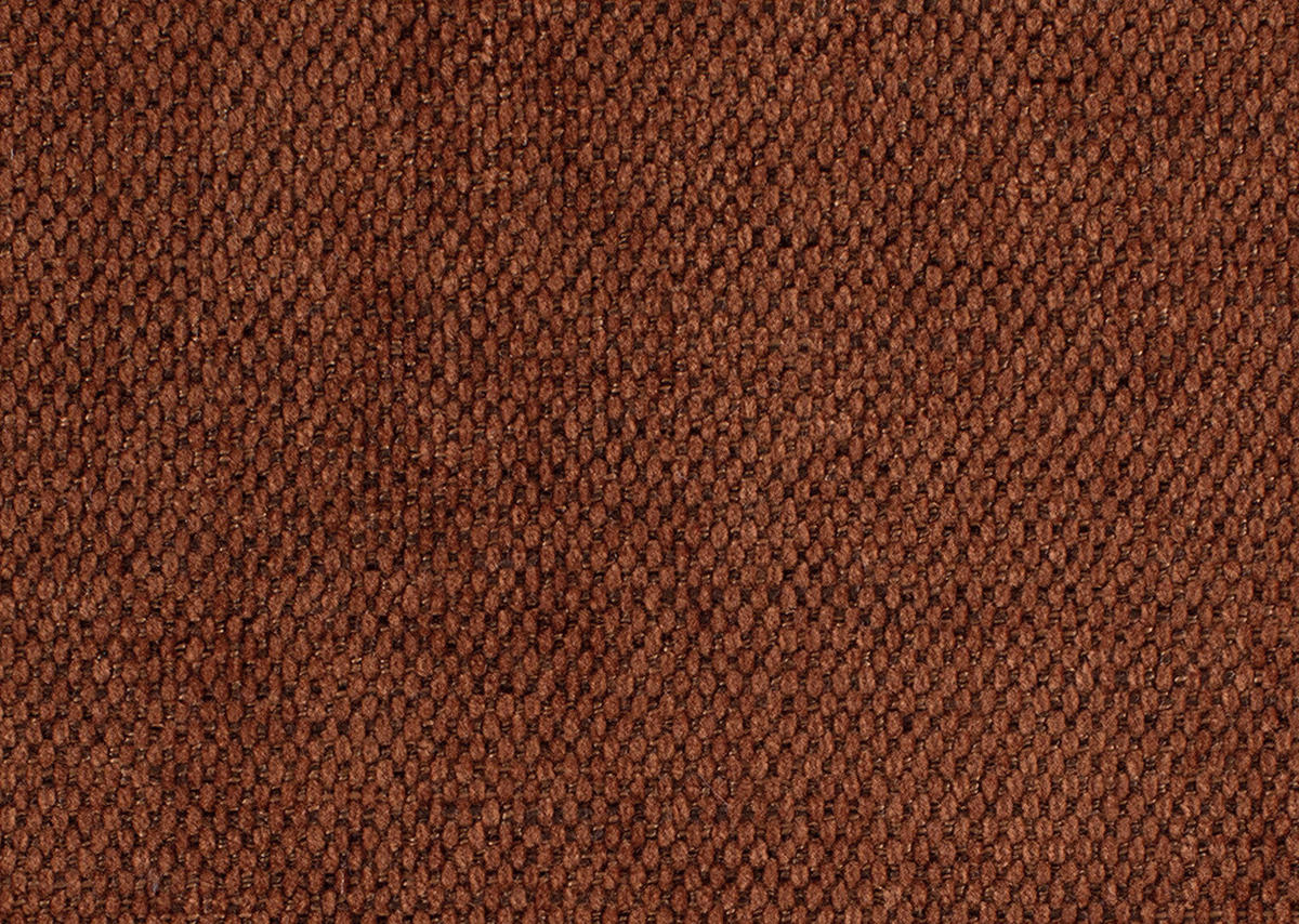 ECKSOFA in Chenille Rostfarben  - Rostfarben/Schwarz, Modern, Holz/Textil (241/184cm) - Carryhome