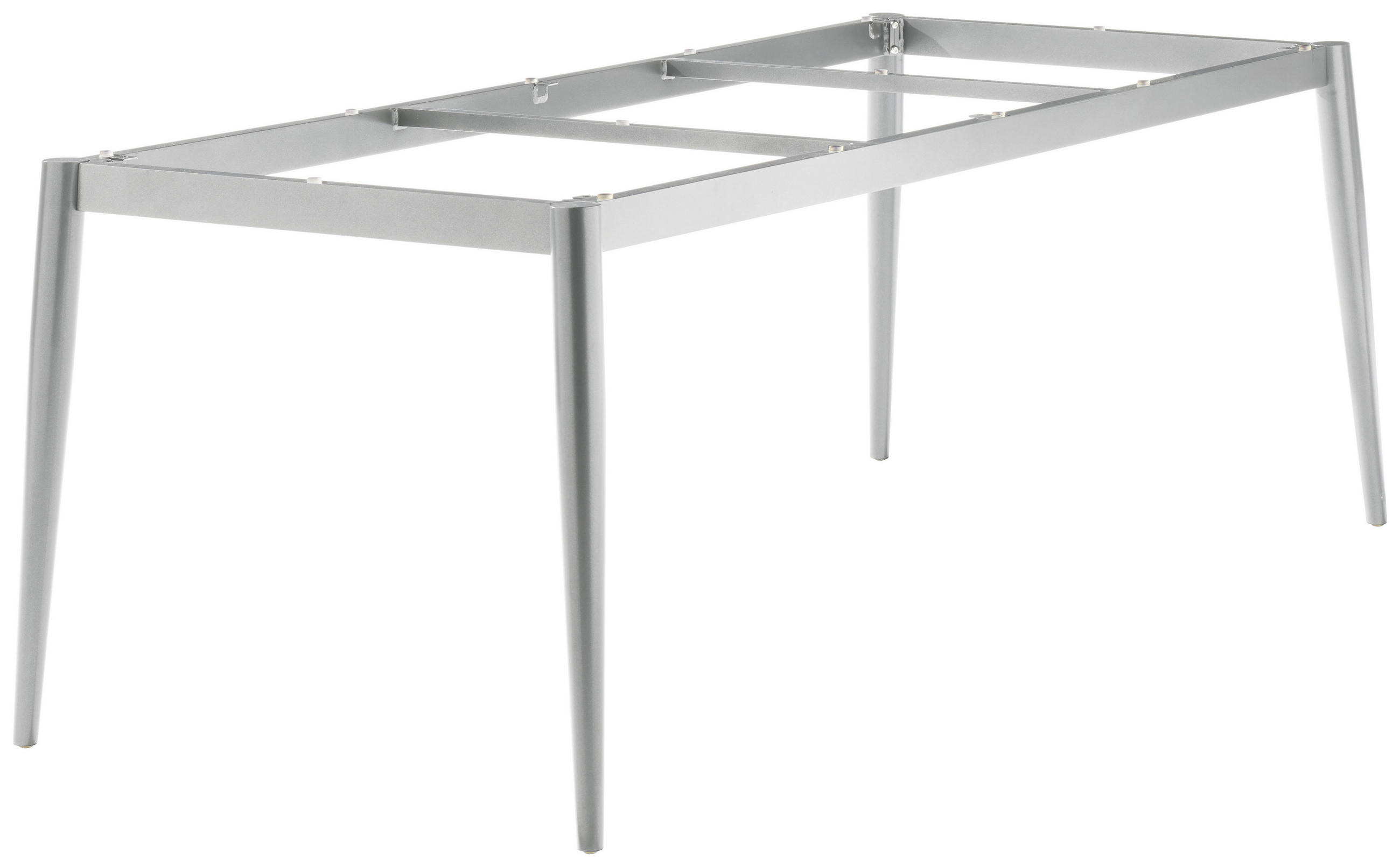 GARTENTISCHGESTELL 220/100/73 cm Metall  - Graphitfarben, Basics, Metall (220/100/73cm) - Sieger