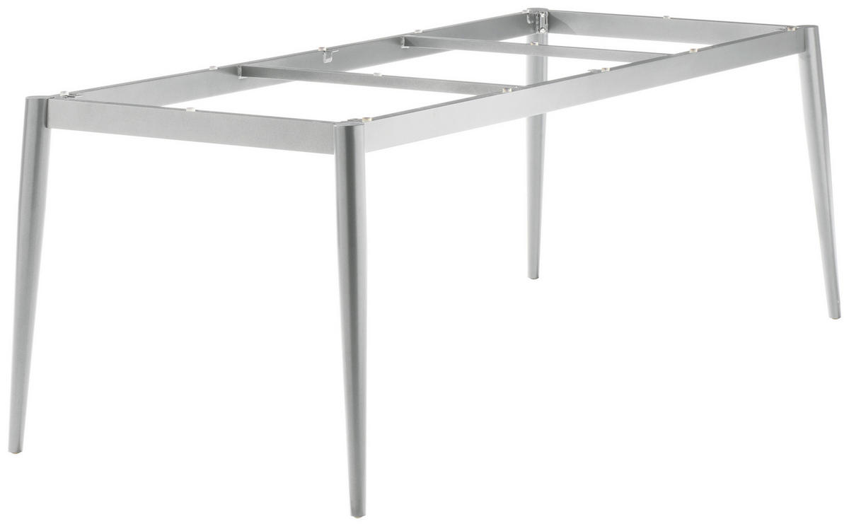 GARTENTISCHGESTELL 220/100/73 cm Metall  - Graphitfarben, Basics, Metall (220/100/73cm) - Sieger