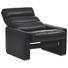 RELAXSESSEL Echtleder - Chromfarben/Schwarz, KONVENTIONELL, Leder/Metall (87cm) - Erpo RELAXSESSEL Echtleder - Chromfarben/Schwarz, KONVENTIONELL, Leder/Metall (87cm) - Erpo