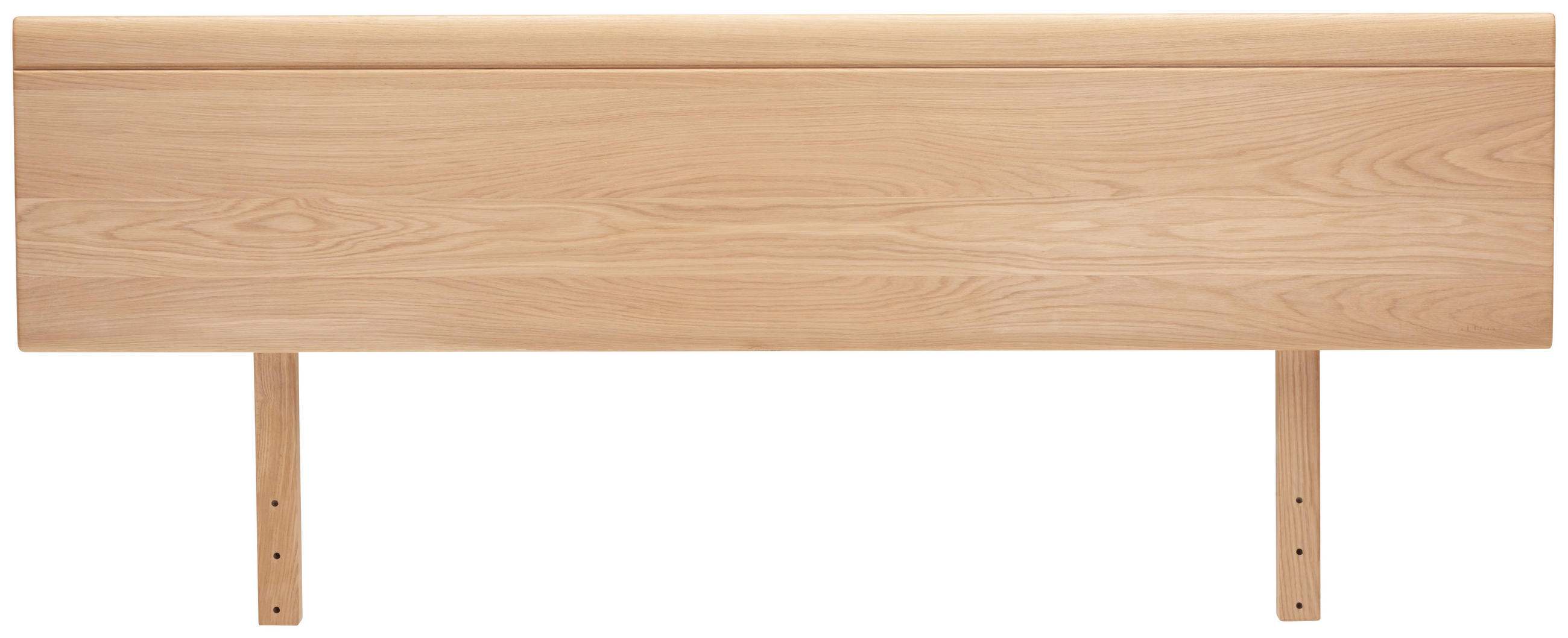 ZÁHLAVIE, 127/44/2,5 cm, divý dub - farby duba, Natur, drevo (127/44/2,5cm) - Linea Natura