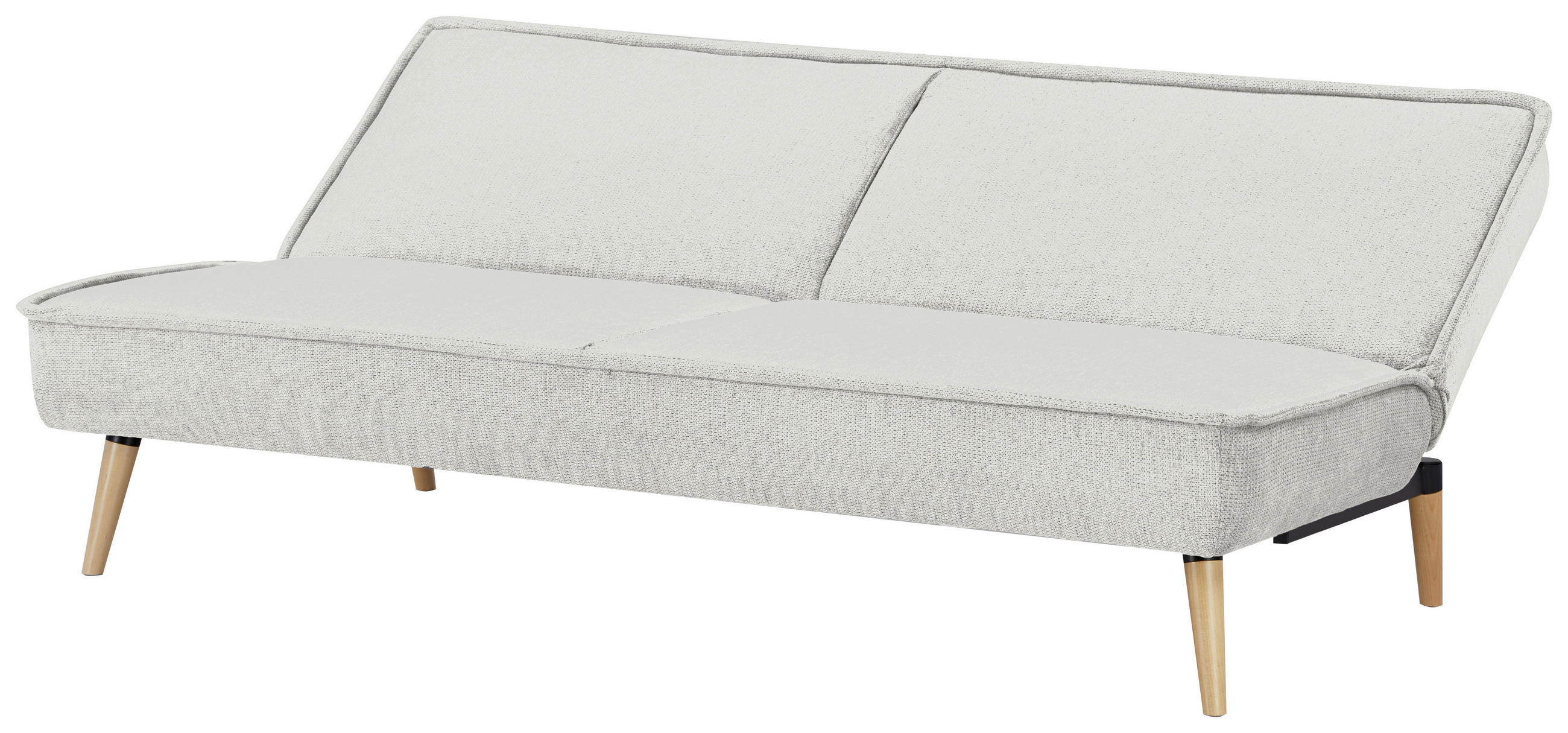 Thumbnail - Mid.you Schlafsofa, Creme, Textil, Kiefer, vollmassiv, 3-Sitzer, 188x84x87 cm, Liegefunktion, Wohnzimmer, Sofas & Couche...