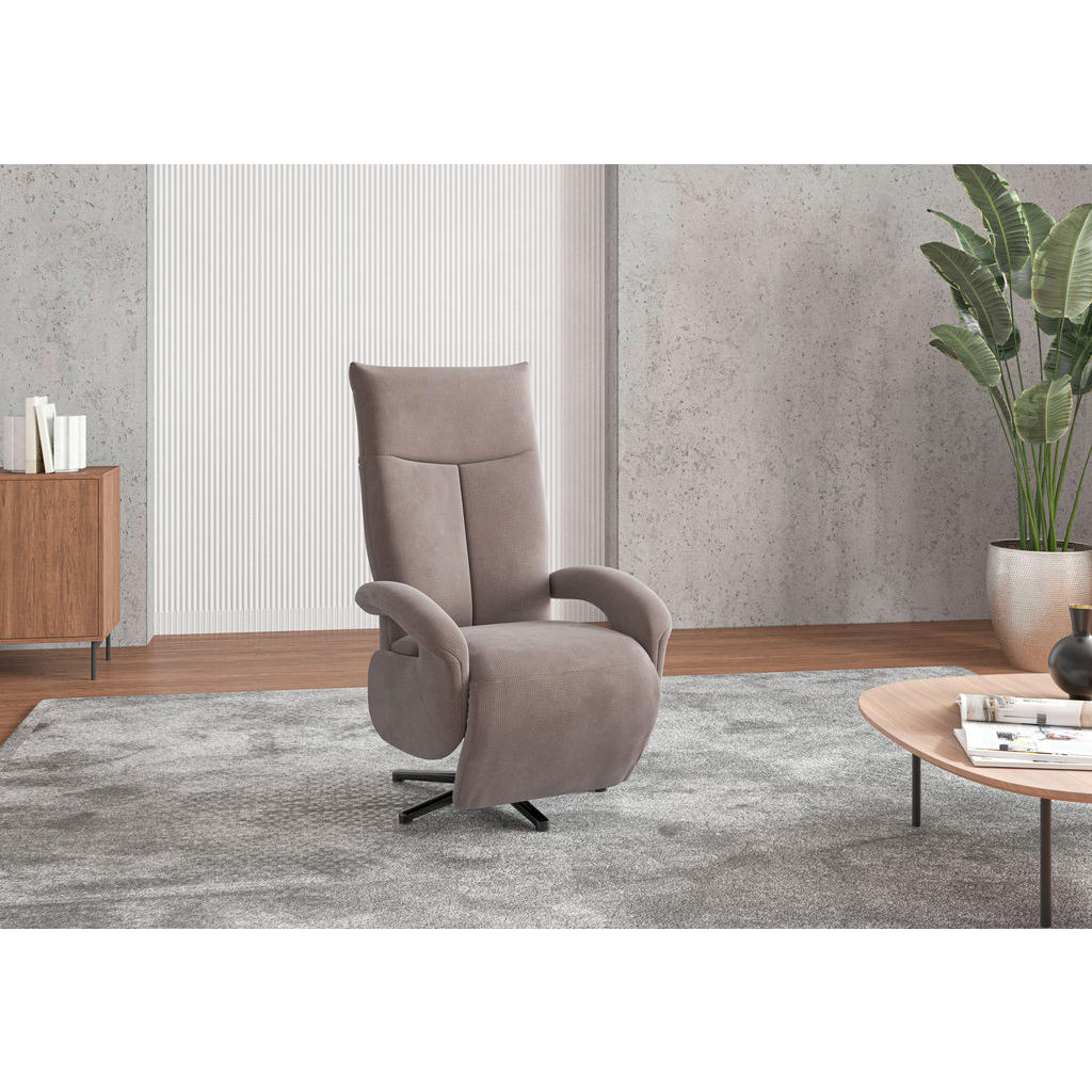Sit & More KRESLO, textil, taupe