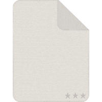 SCHMUSEDECKE Lelu  75/100 cm  - Creme/Grau, Basics, Textil (75/100cm) - Ibena