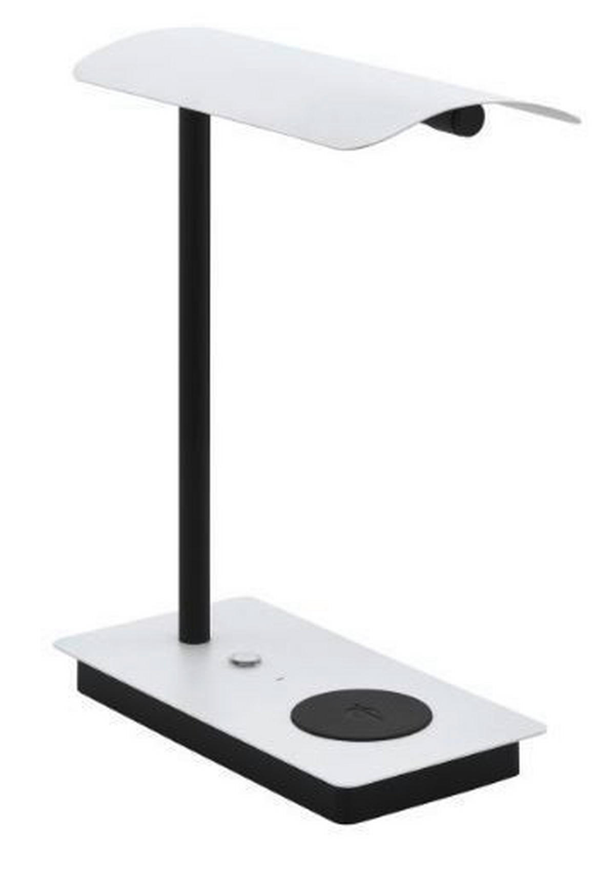 NAMIZNA LED-SVETILKA     32/24/32 cm          - črna/bela, Basics, kovina/umetna masa (32/24/32cm)