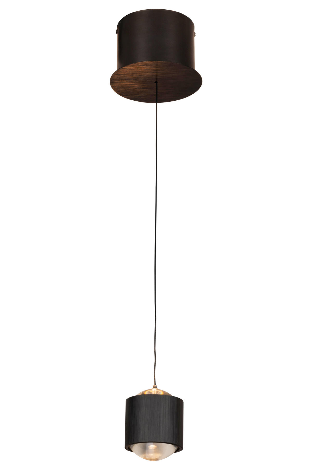 LED-HÄNGELEUCHTE 14/170 cm    - Schwarz, Design, Kunststoff/Metall (14/170cm) - Novel