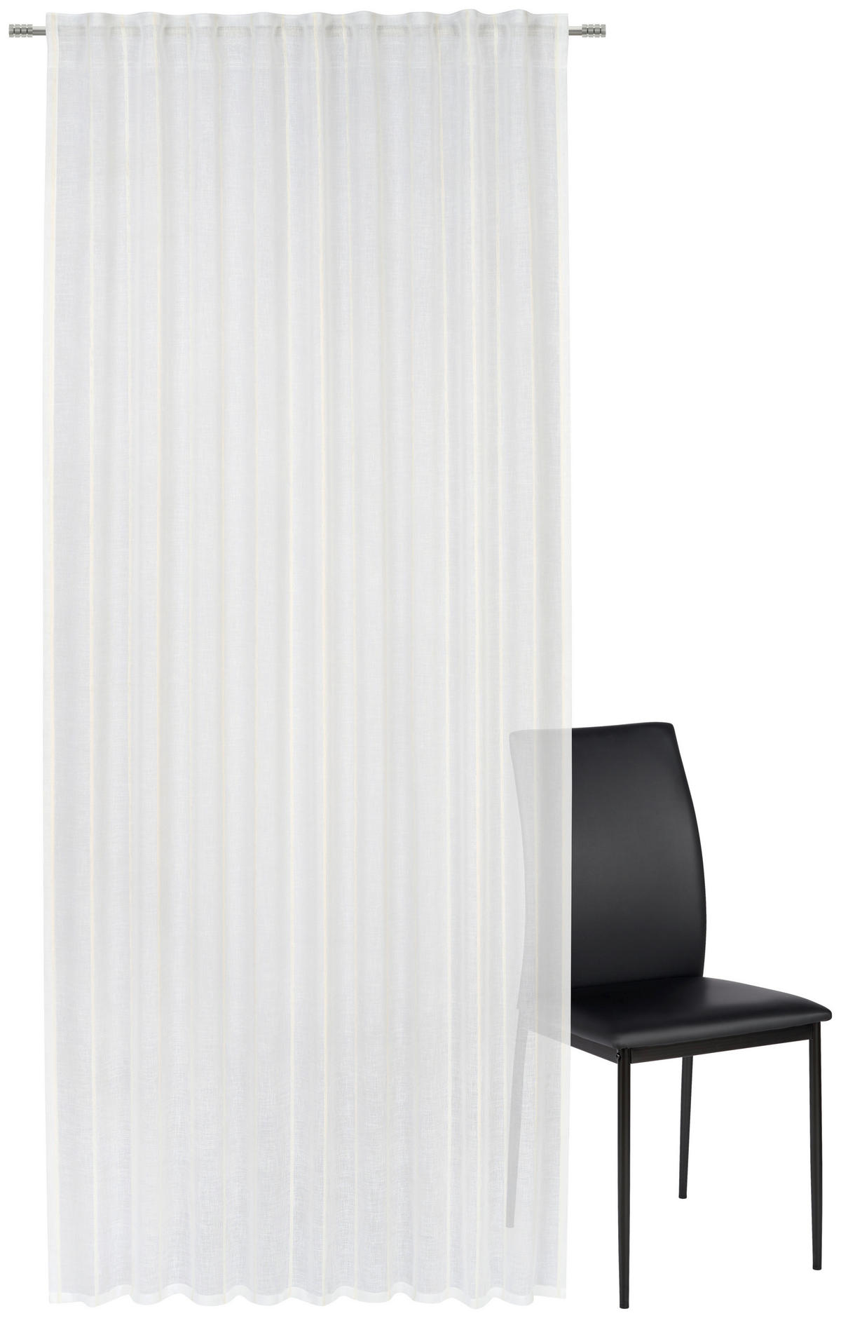 HOTOVÝ ZÁVĚS, poloprůhledné, 140/245 cm - béžová, Trend, textil (140/245cm) - Esposa