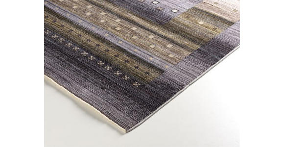 WEBTEPPICH 120/180 cm Oculus Braun, Grau, Schwarz, Beige  - Beige/Schwarz, Basics, Textil (120/180cm) - Novel