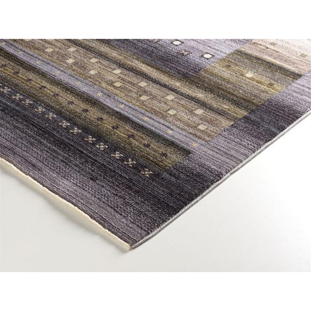 Thumbnail - Novel Webteppich Oculus, Braun, Grau, Schwarz, Beige, Textil, Ornament, rechteckig, 70x140 cm, Teppiche & Böden, Teppich...