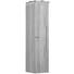 SEITENSCHRANK 30/132/30 cm - Chromfarben/Eichefarben, Design, Glas/Holzwerkstoff (30/132/30cm) - Novel SEITENSCHRANK 30/132/30 cm - Chromfarben/Eichefarben, Design, Glas/Holzwerkstoff (30/132/30cm) - Novel
