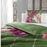 BETTWÄSCHE Satin Hellgrün, Pink 155/220 cm - Pink/Hellgrün, Basics, Textil (155/220cm) - Novel
