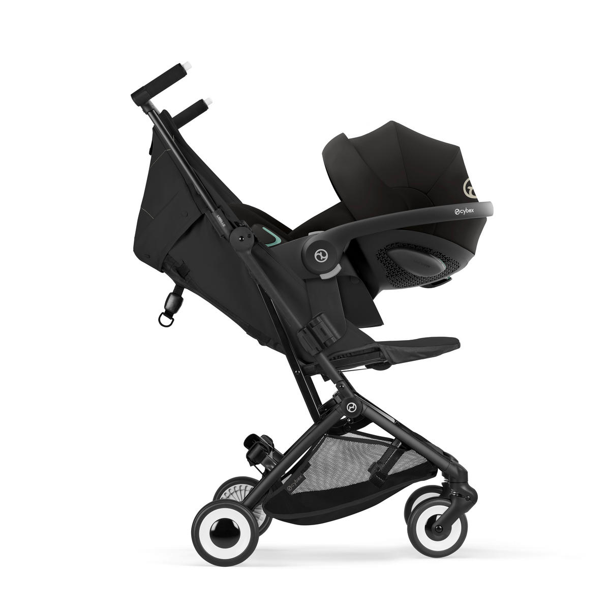 BUGGY LIBELLE BLK  - Schwarz, Basics, Kunststoff/Textil (71/52cm) - cybex GOLD