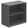 AKTENREGAL 80/76,5/43 cm  - Anthrazit, Konventionell, Holzwerkstoff (80/76,5/43cm) - Moderano
