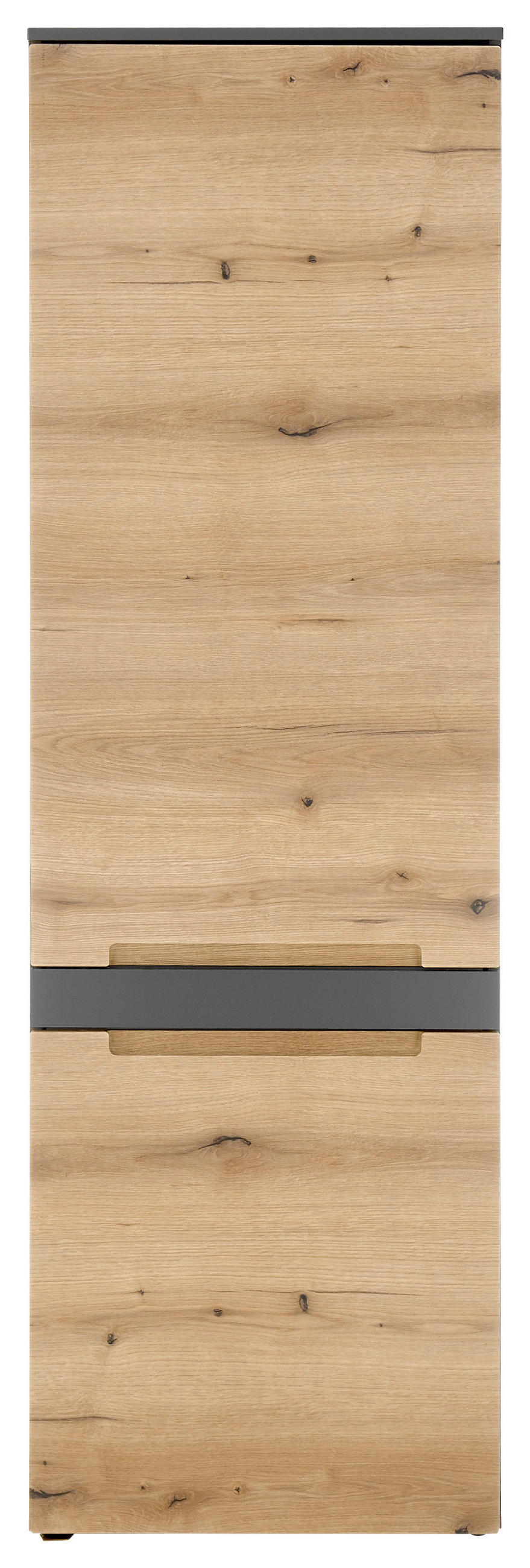 Livetastic Garderobenschrank Taylor Anthrazit, Eiche 60x192x38 cm