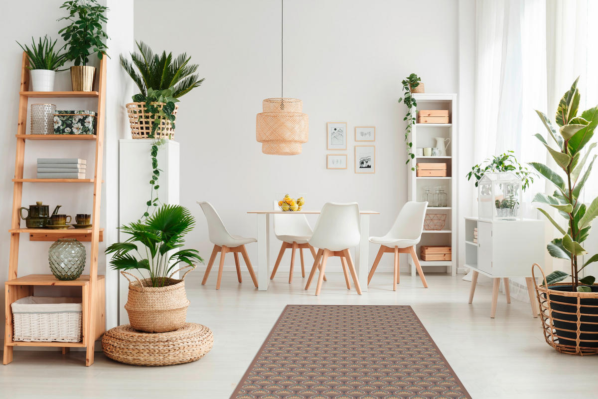 LÄUFER 90/160 cm  - Braun, LIFESTYLE, Kunststoff (90/160cm)