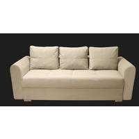 Canapea, bej - bej, Basics (236/65/100cm) - Carryhome