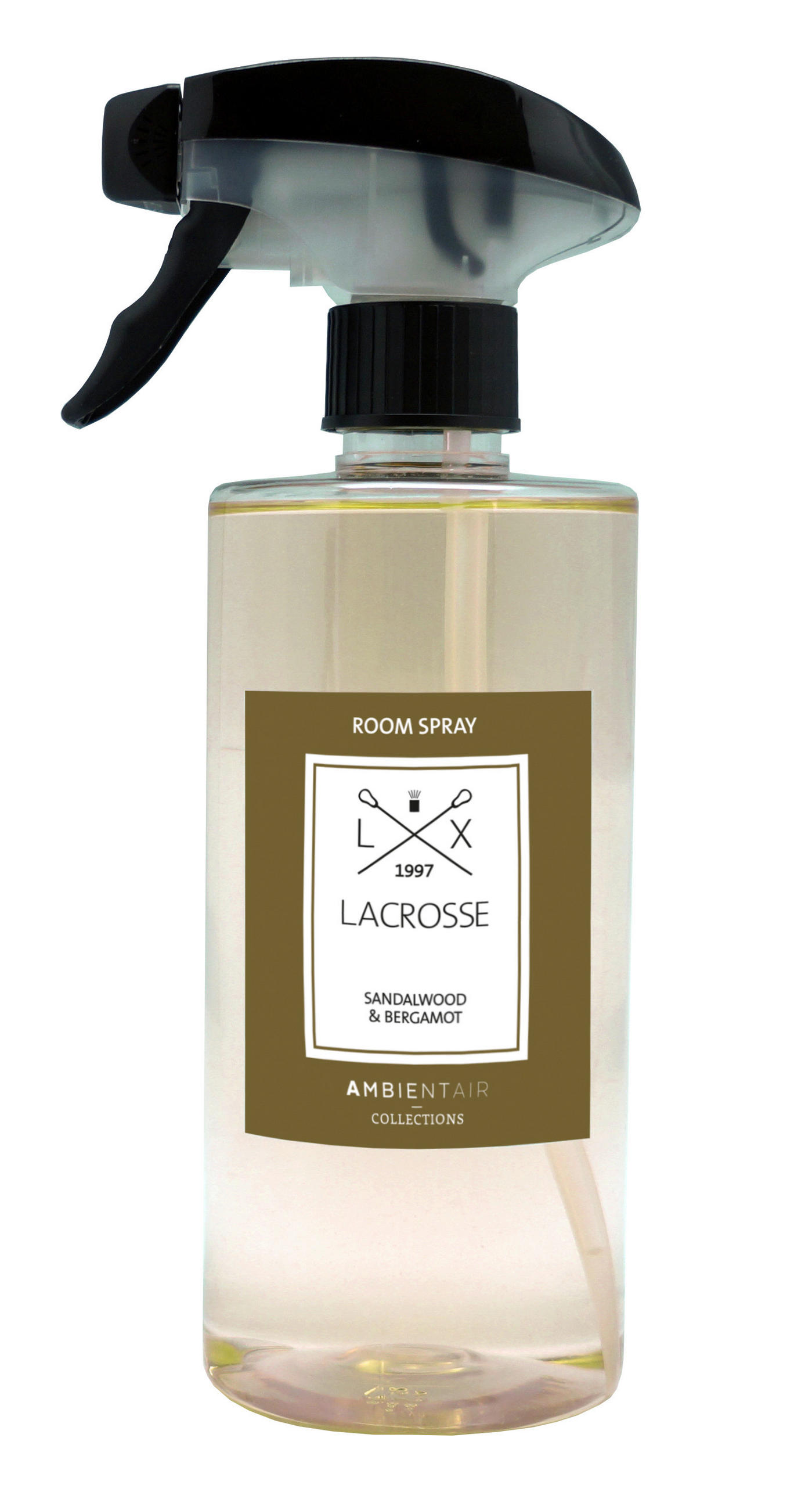 DIŠAVA ZA PROSTOR Sandalwood&Bergamot  - večbarvno, Basics, umetna masa (500ml) - Lacrosse