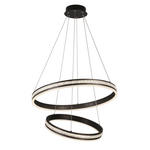 LED-HÄNGELEUCHTE 60/120 cm  - Schwarz, Basics, Kunststoff/Metall (60/120cm) - Ambiente