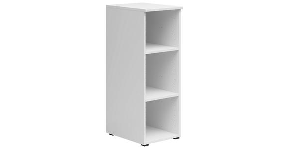 REGAL Weiß - Anthrazit/Weiß, MODERN, Holzwerkstoff/Kunststoff (30/83/40cm) - Carryhome