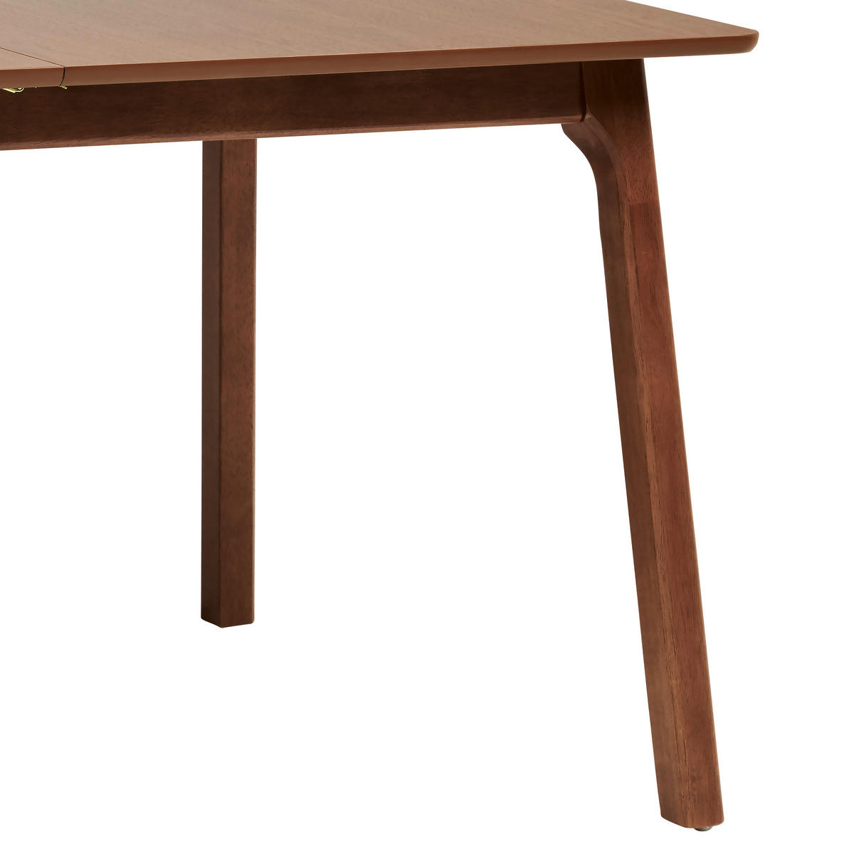 ESSTISCH Kautschukholz furniert, massiv rechteckig Walnussfarben  - Walnussfarben, MODERN, Holz (150/76/90cm) - Livetastic