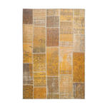 FLACHWEBETEPPICH 75/150 cm Faye 525 Gold Goldfarben  - Goldfarben, Basics, Textil (75/150cm) - Novel