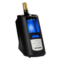 FLASCHENKÜHLER - Schwarz, Basics, Kunststoff (24,5/13,5/26,5cm)