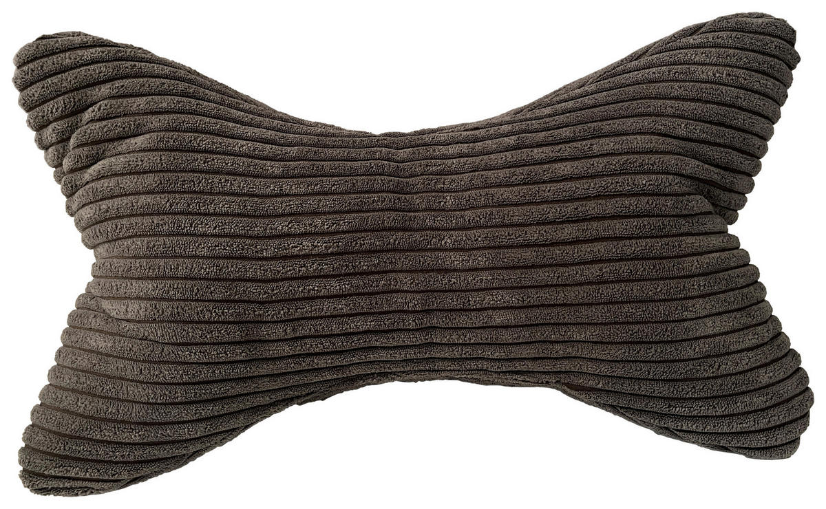 LESEKNOCHEN  24/42 cm  - Dunkelgrau, Textil (24/42cm) - Boxxx