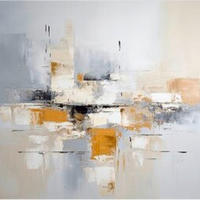 METALLBILD 50/50/2 cm  - Multicolor, Basics, Metall (50/50/2cm)