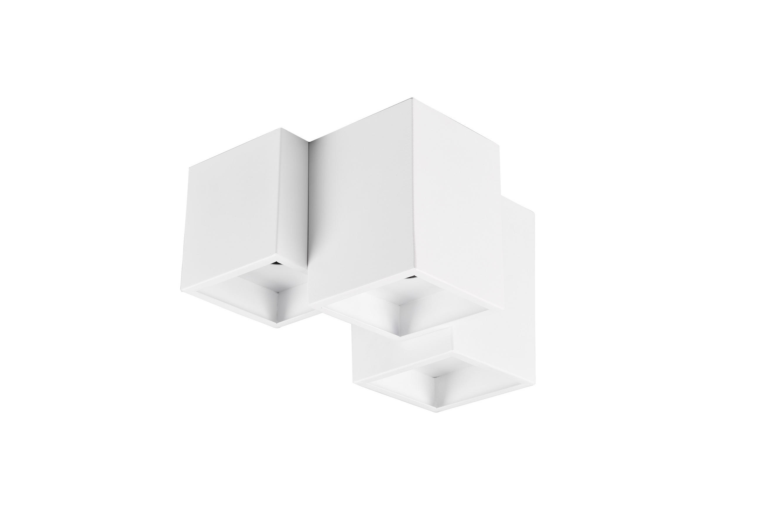 DECKENLEUCHTE     - Weiss, Design, Metall (23/15/20cm) - Trio Leuchten