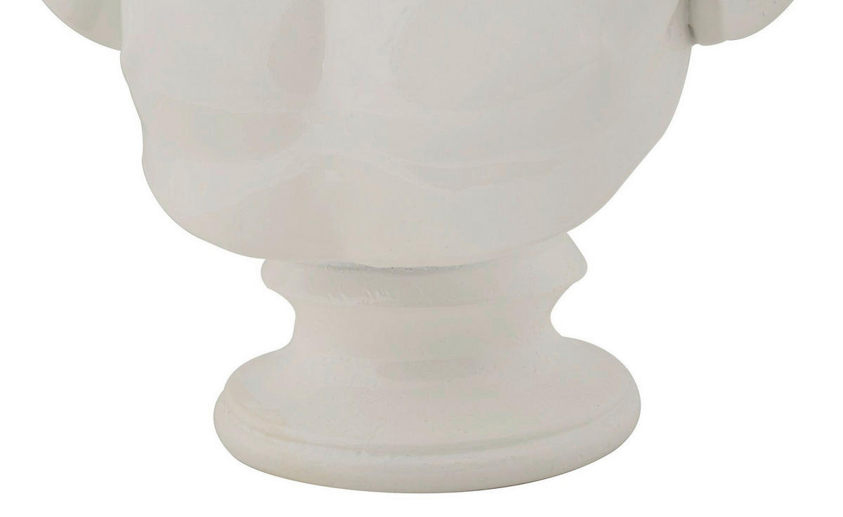 SKULPTUR - Weiß, Basics, Kunststoff (18.2/25/12.8cm)