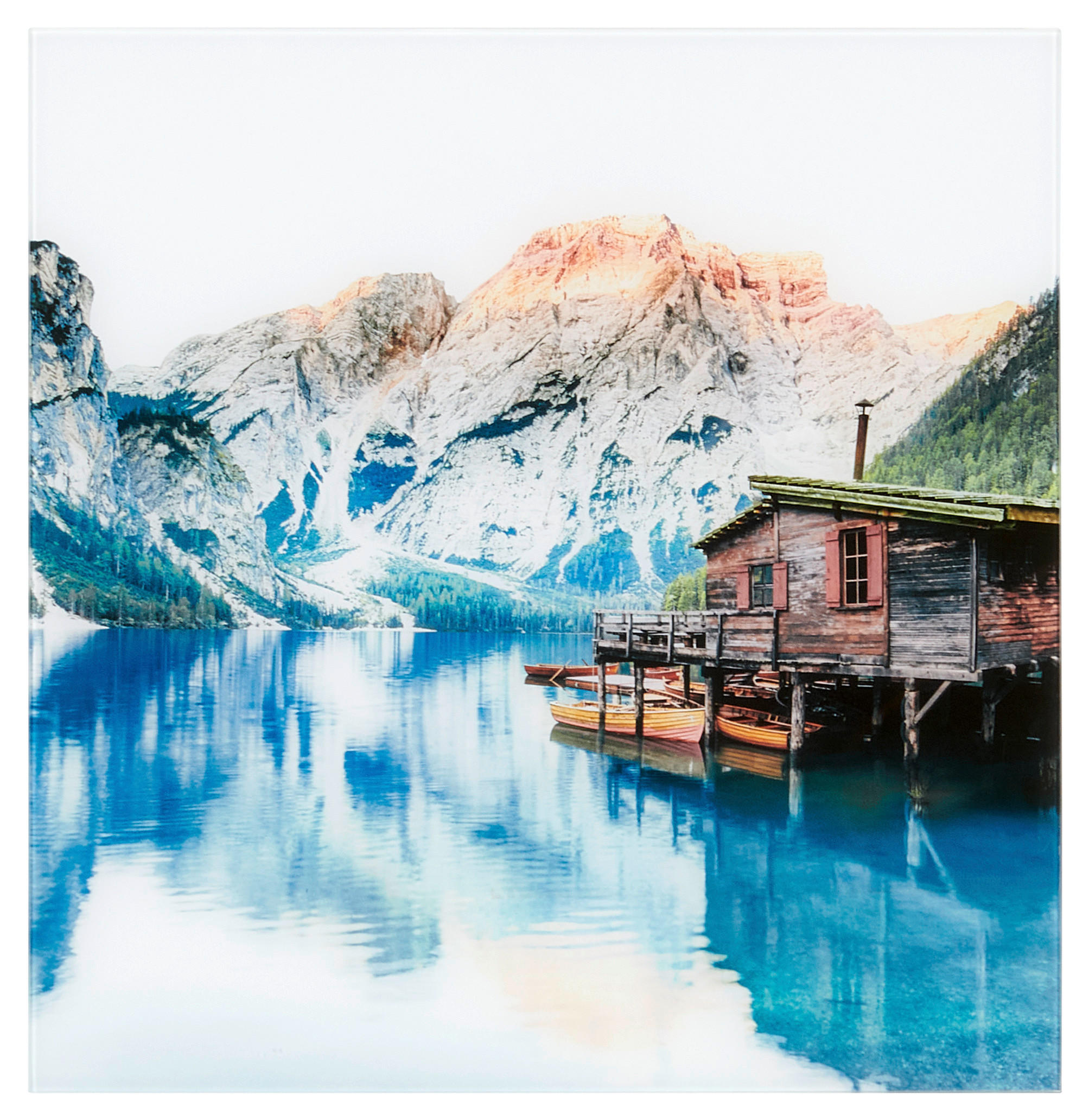 Monee OBRAZ NA SKLE, krajina a příroda, 30/30 cm