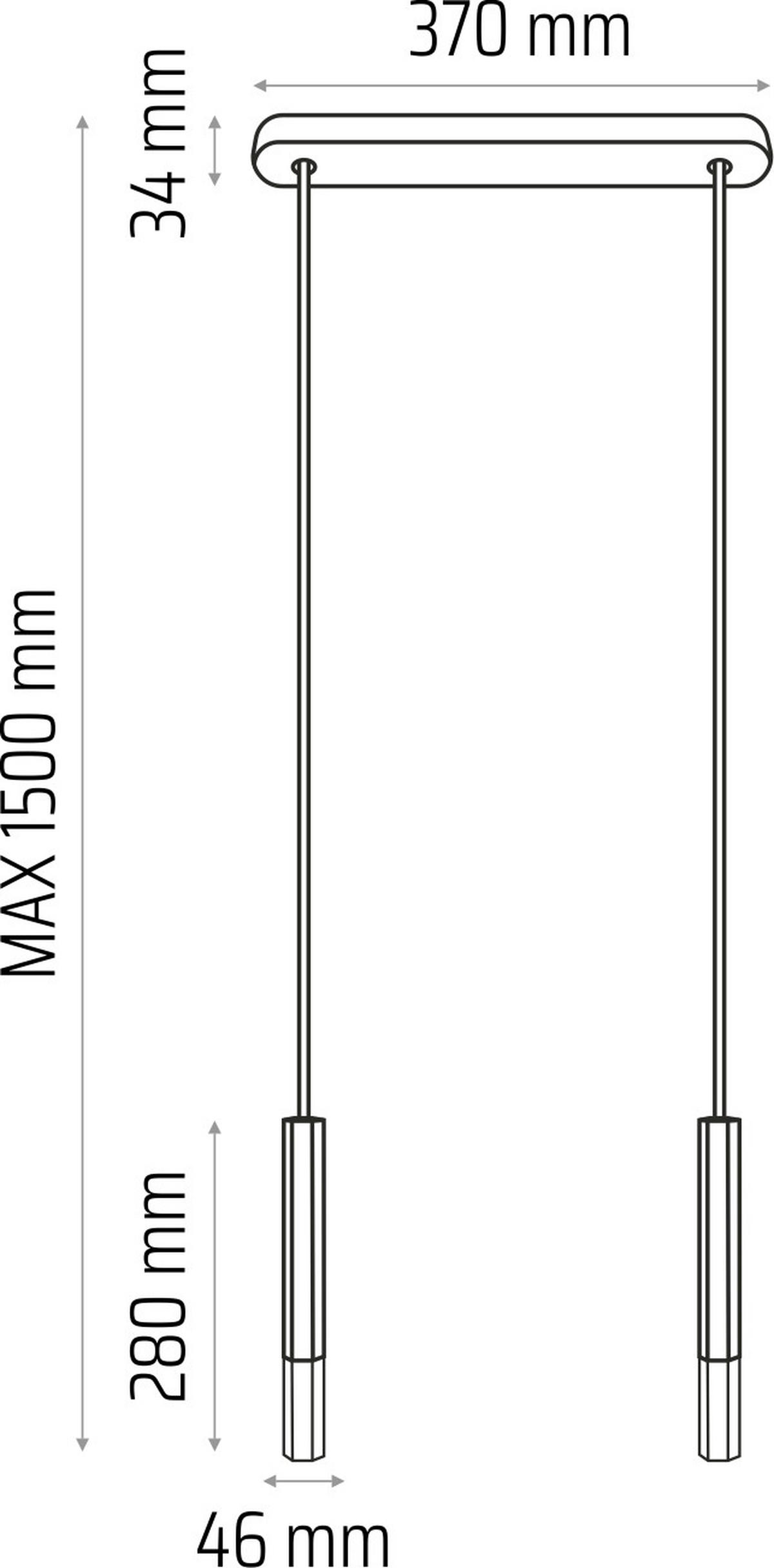 HÄNGELEUCHTE 37/3,4/150 cm  - Grau, Design, Glas/Holz (37/3,4/150cm)
