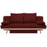 SCHLAFSOFA in Textil Orange, Rot - Chromfarben/Rot, Design, Textil/Metall (215/96/103cm) - Dieter Knoll SCHLAFSOFA in Textil Orange, Rot - Chromfarben/Rot, Design, Textil/Metall (215/96/103cm) - Dieter Knoll
