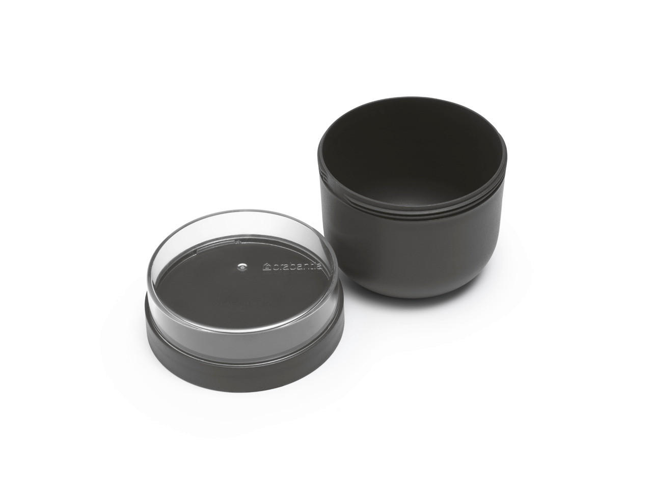 KRABIČKA NA OBĚD plast  0,5 l - tmavě šedá, Basics, plast (0,5l) - Brabantia