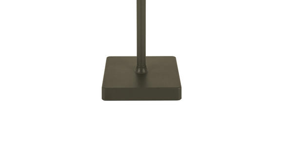 AKKU-TISCHLEUCHTE Lino 10/38 cm - Grau, Design, Kunststoff/Metall (10/38cm) - Novel