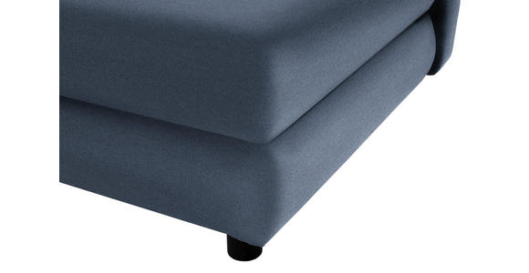 SCHLAFSOFA Taras  mit Stoffauswahl Webstoff Blau  - Blau/Schwarz, Design, Kunststoff/Textil (197/77/81cm) - Xora