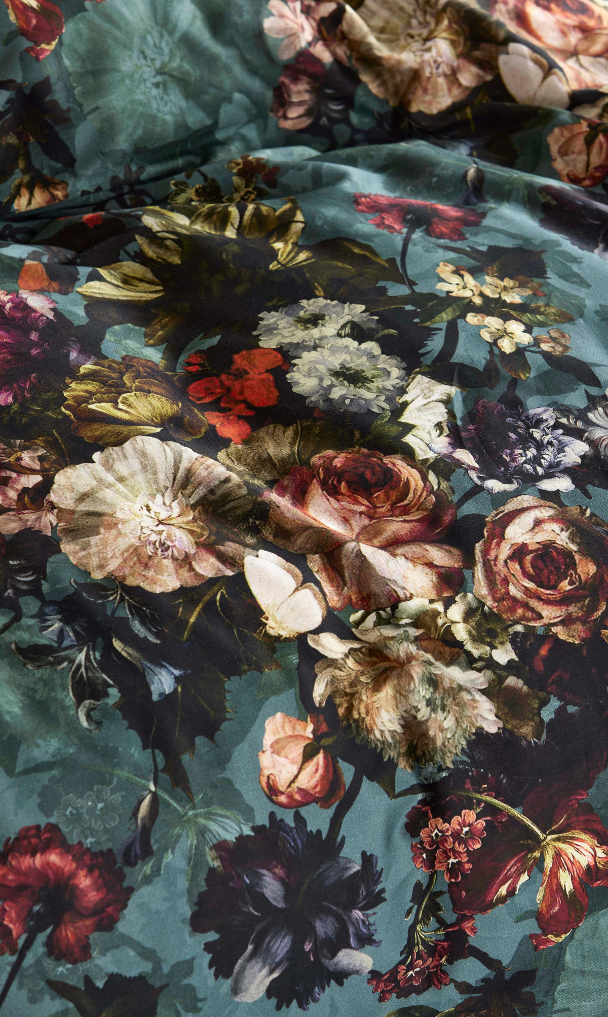 BETTWÄSCHE Satin 155/220 cm  - Grün, Basics, Textil (155/220cm) - Essenza